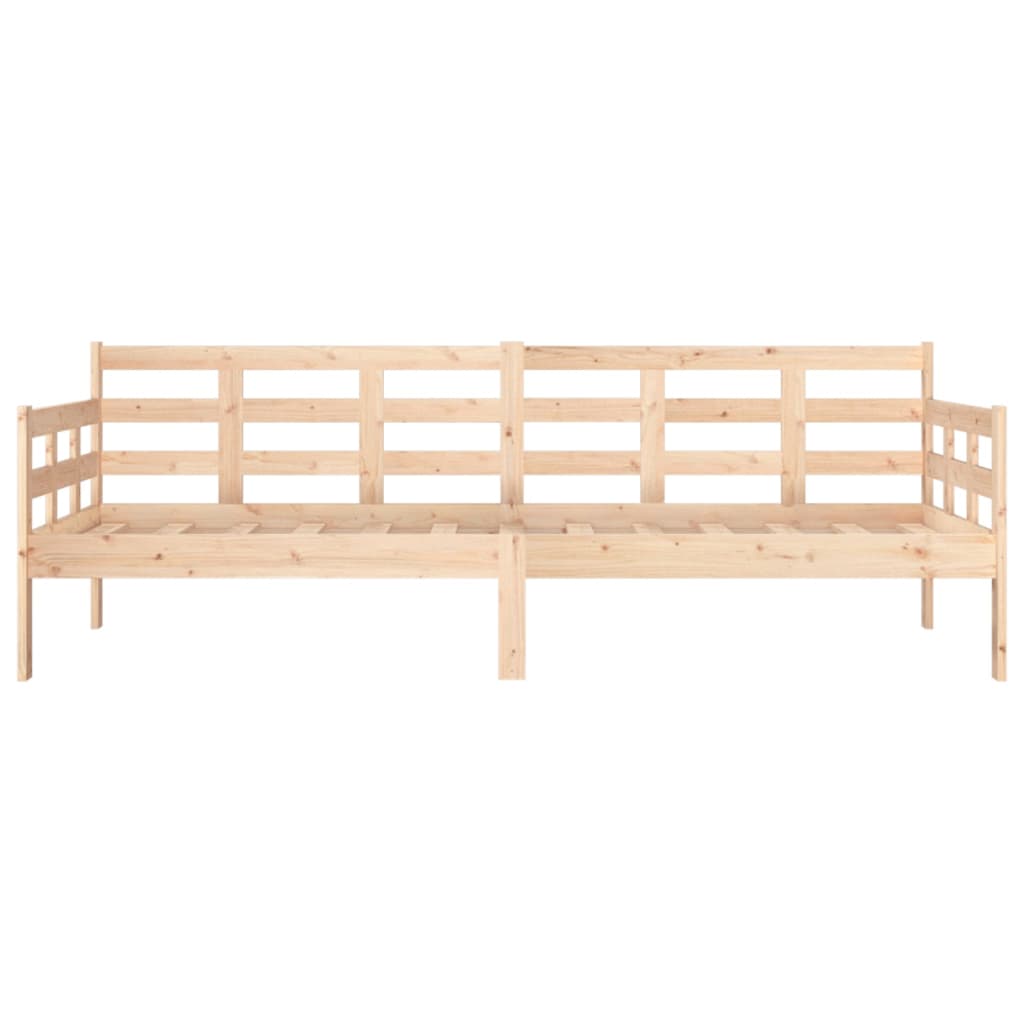 Lit de jour sans matelas bois de pin massif 80x200 cm - XIOS