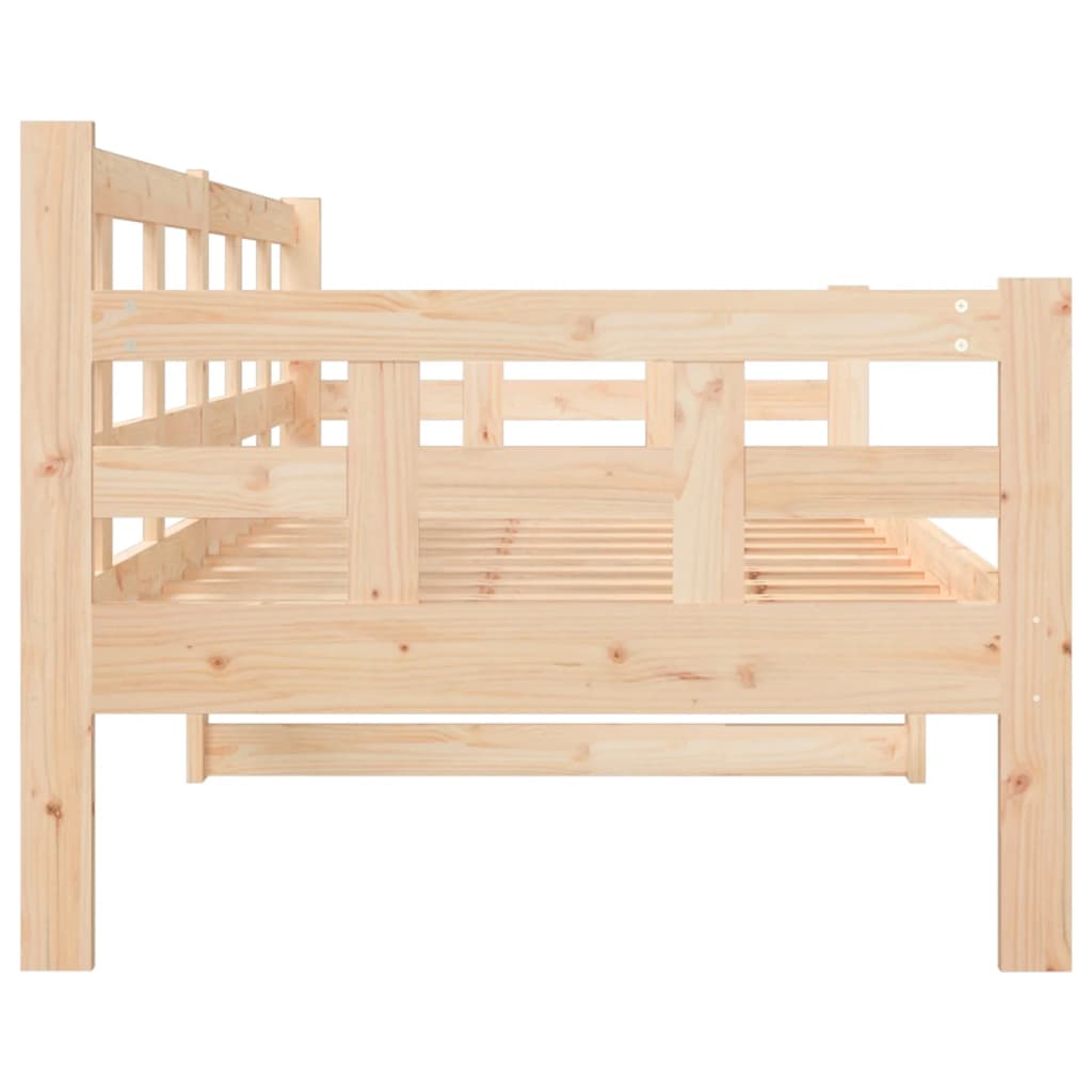 Lit de jour sans matelas bois de pin massif 80x200 cm - XIOS