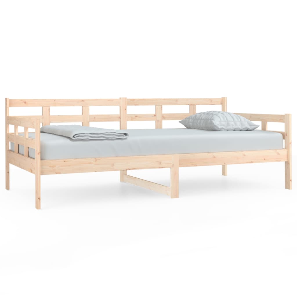 Lit de jour sans matelas bois de pin massif 90x190 cm - XIOS