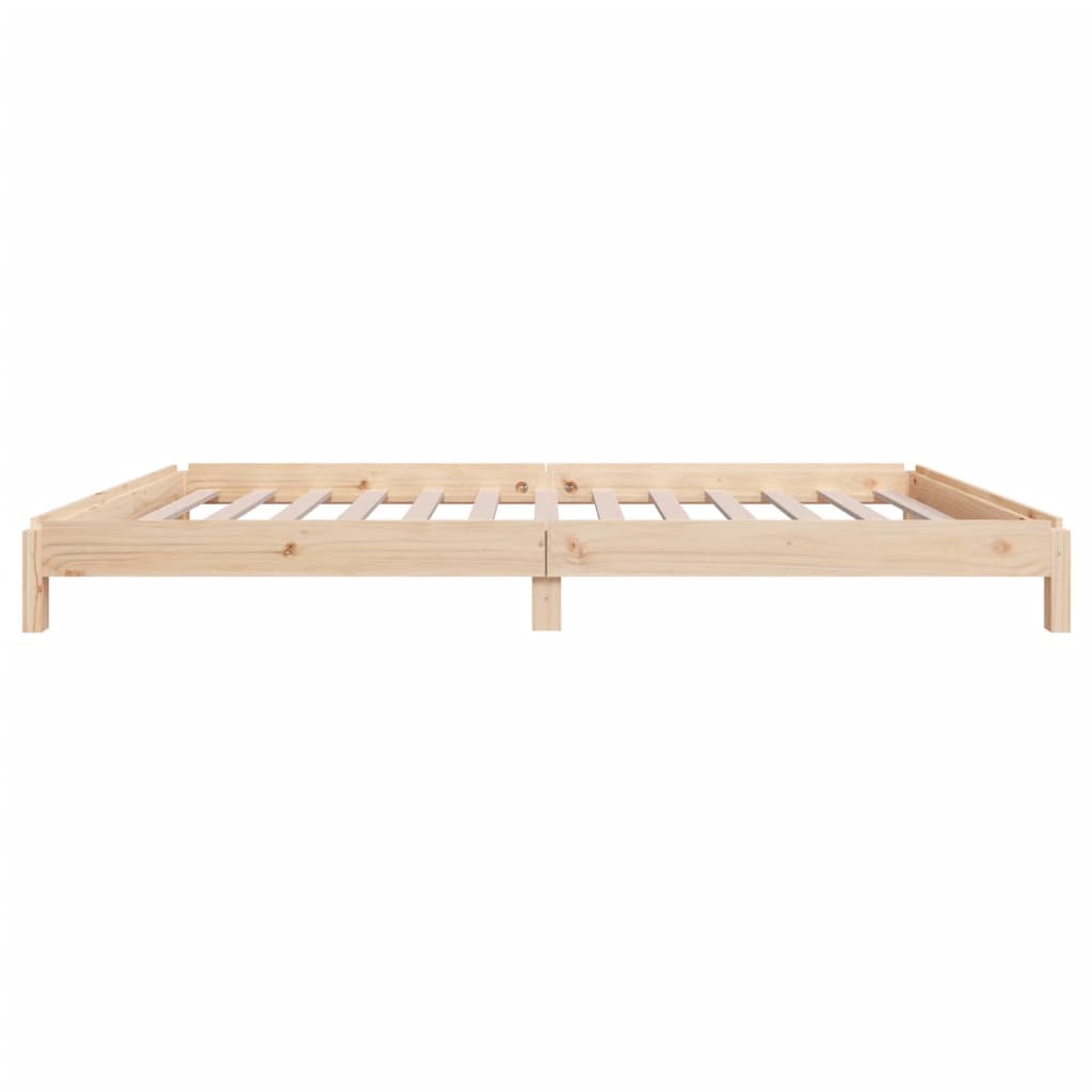 Lit empilable sans matelas 100x200 cm bois massif de pin - XIOS