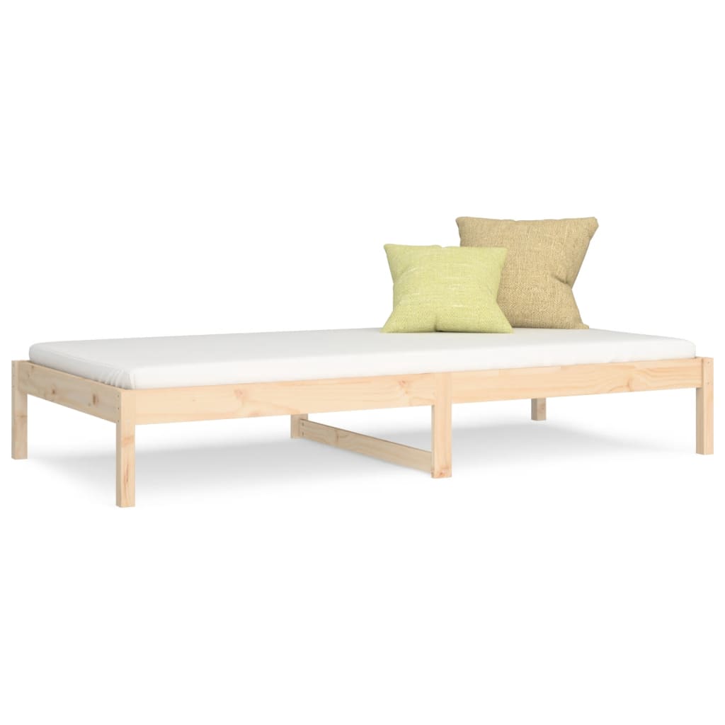 Lit de jour sans matelas 90x200 cm bois de pin massif - XIOS