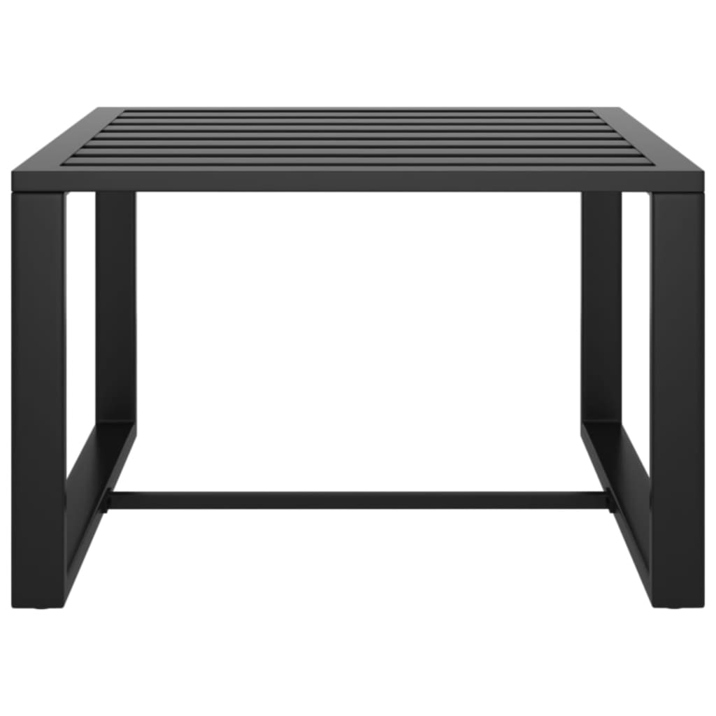 Salon de jardin 4 pcs avec coussins Aluminium Anthracite