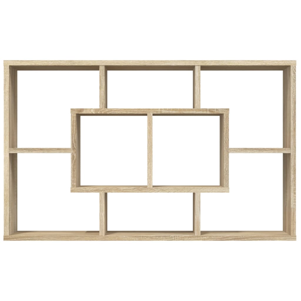 Étagère murale Chêne Sonoma 85x16x52,5 cm Bois d'ingénierie - XIOS