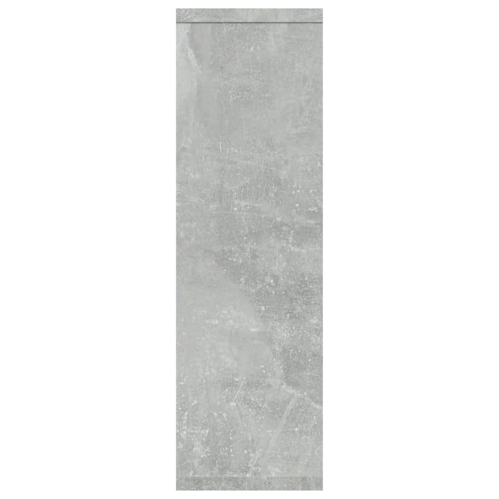 Étagère murale Gris béton 85x16x52,5 cm Bois d'ingénierie - XIOS