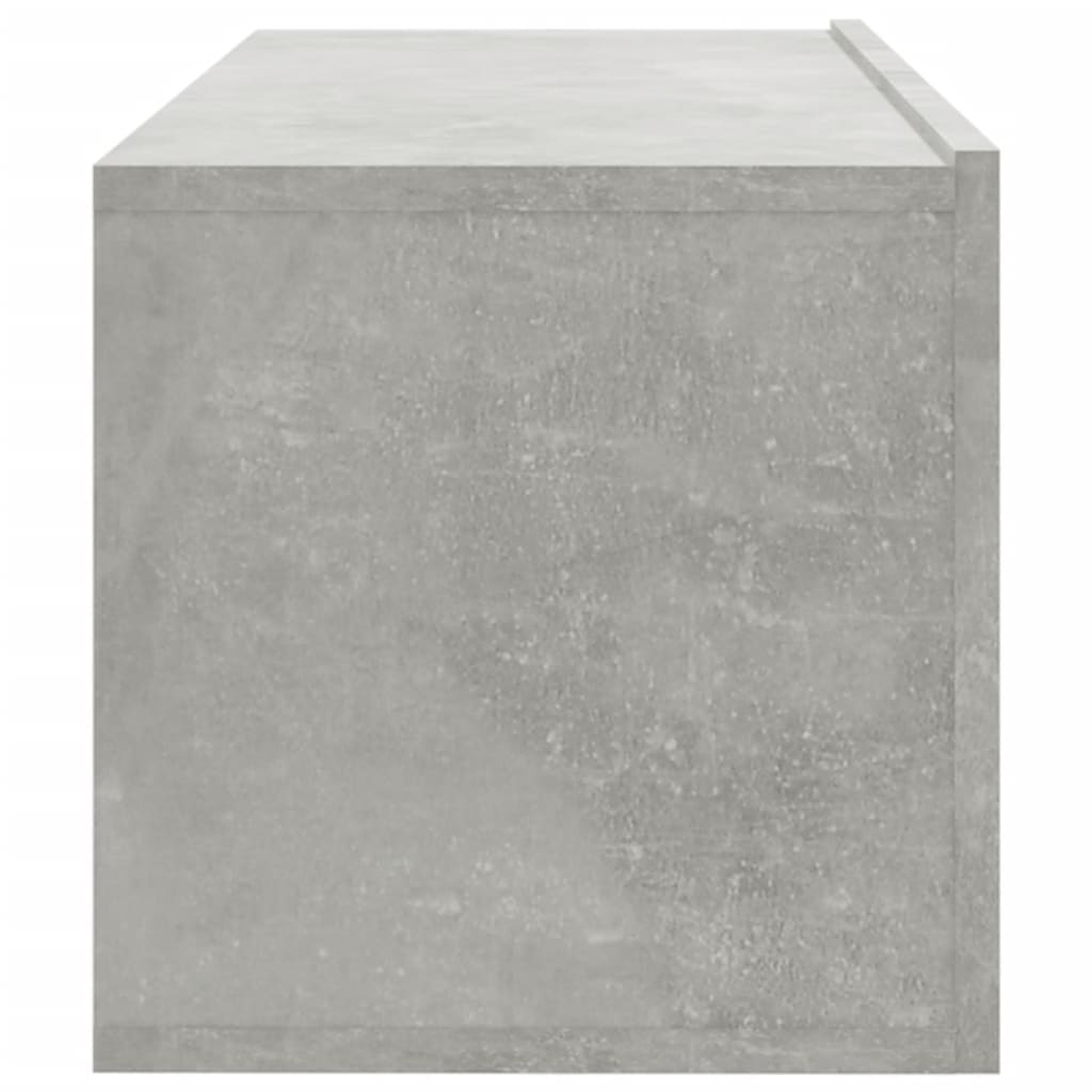 Meubles TV 2 pcs Gris béton 100x30x30 cm Bois d'ingénierie - XIOS