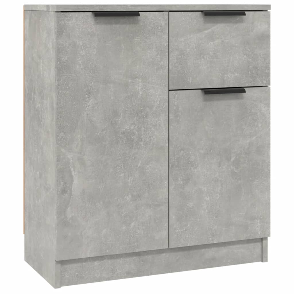 Buffet Gris béton 60x30x70 cm Bois d'ingénierie - XIOS