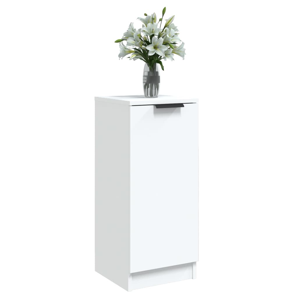 Buffet Blanc 30x30x70 cm Bois d'ingénierie - XIOS