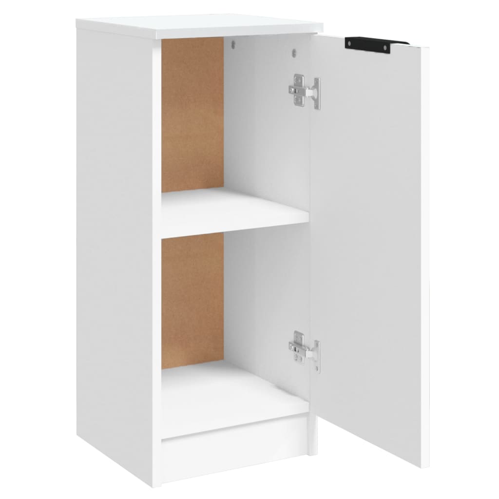 Buffet Blanc 30x30x70 cm Bois d'ingénierie - XIOS