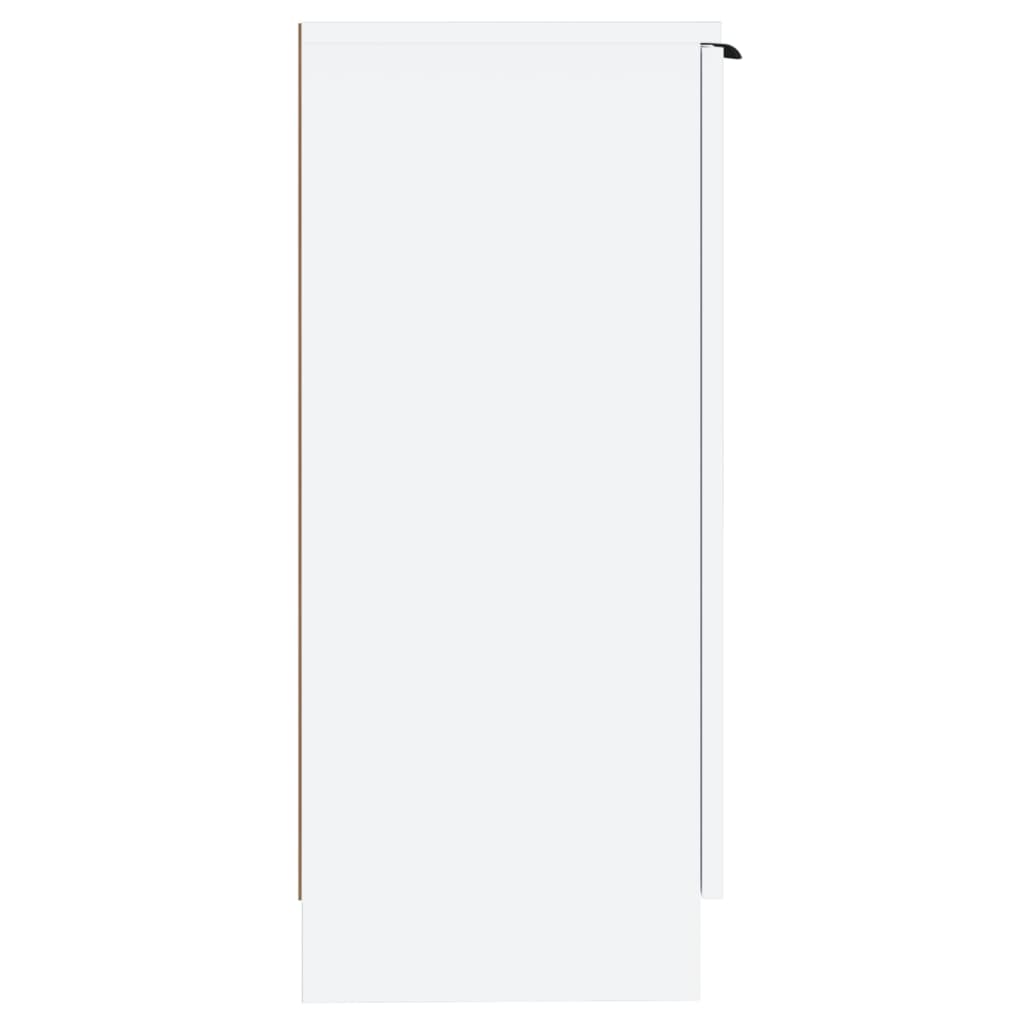 Buffet Blanc 30x30x70 cm Bois d'ingénierie - XIOS