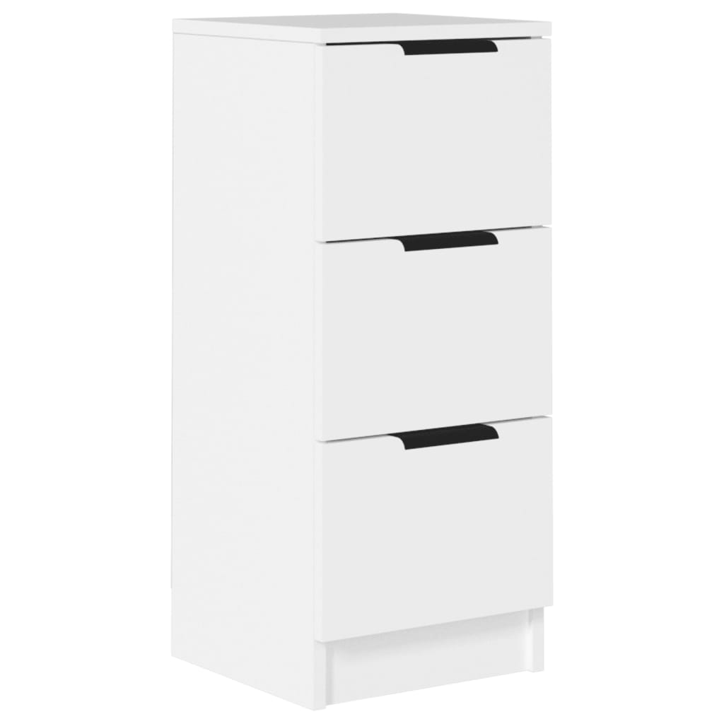 Buffet Blanc 30x30x70 cm Bois d'ingénierie - XIOS