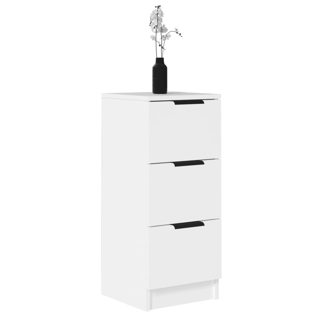 Buffet Blanc 30x30x70 cm Bois d'ingénierie - XIOS