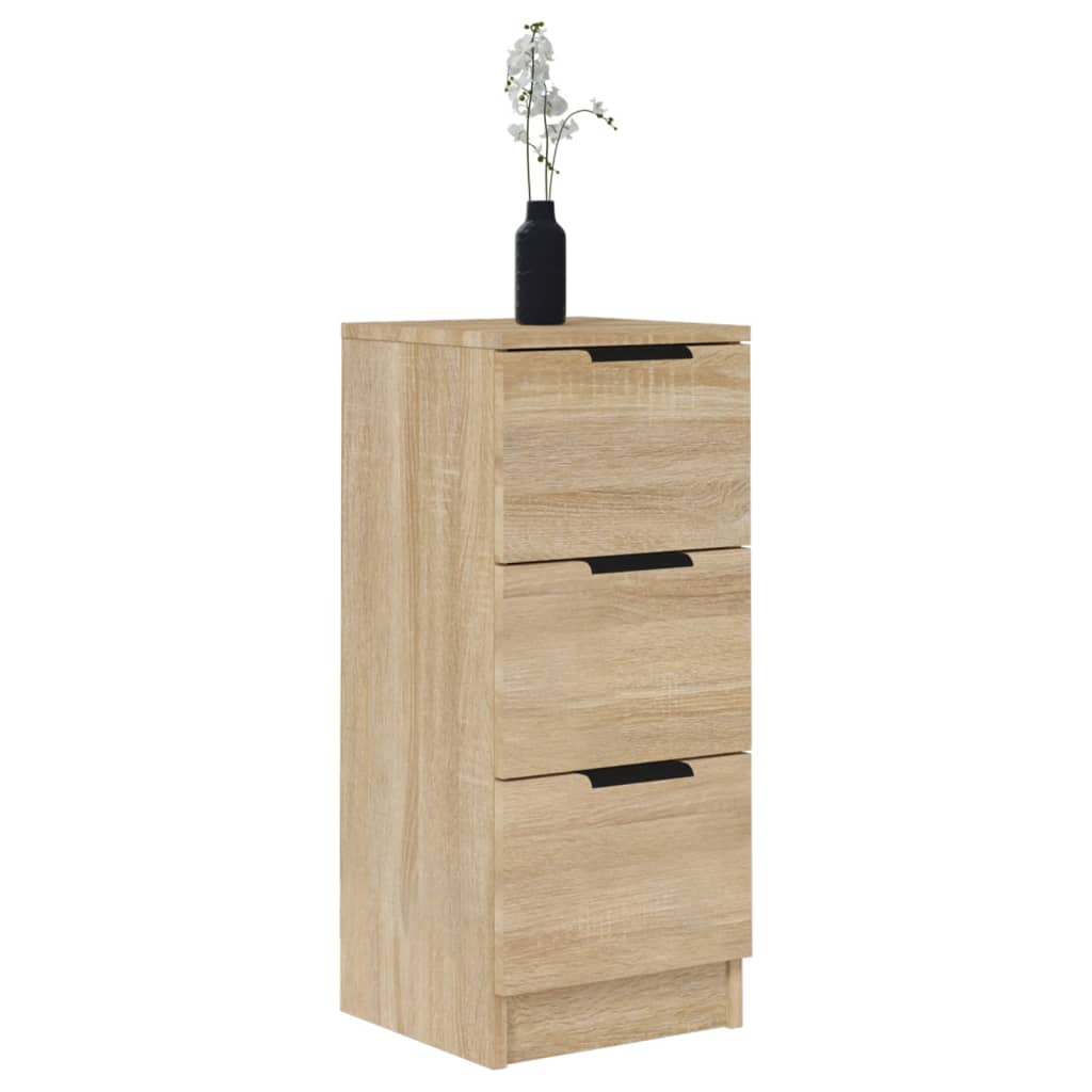 Buffets 2 pcs Chêne Sonoma 30x30x70 cm Bois d'ingénierie - XIOS