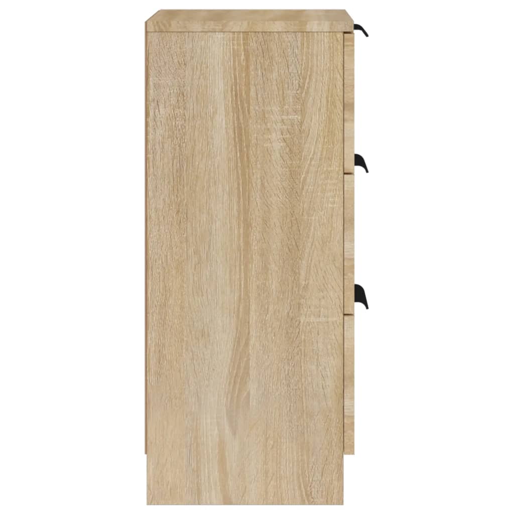 Buffets 2 pcs Chêne Sonoma 30x30x70 cm Bois d'ingénierie - XIOS