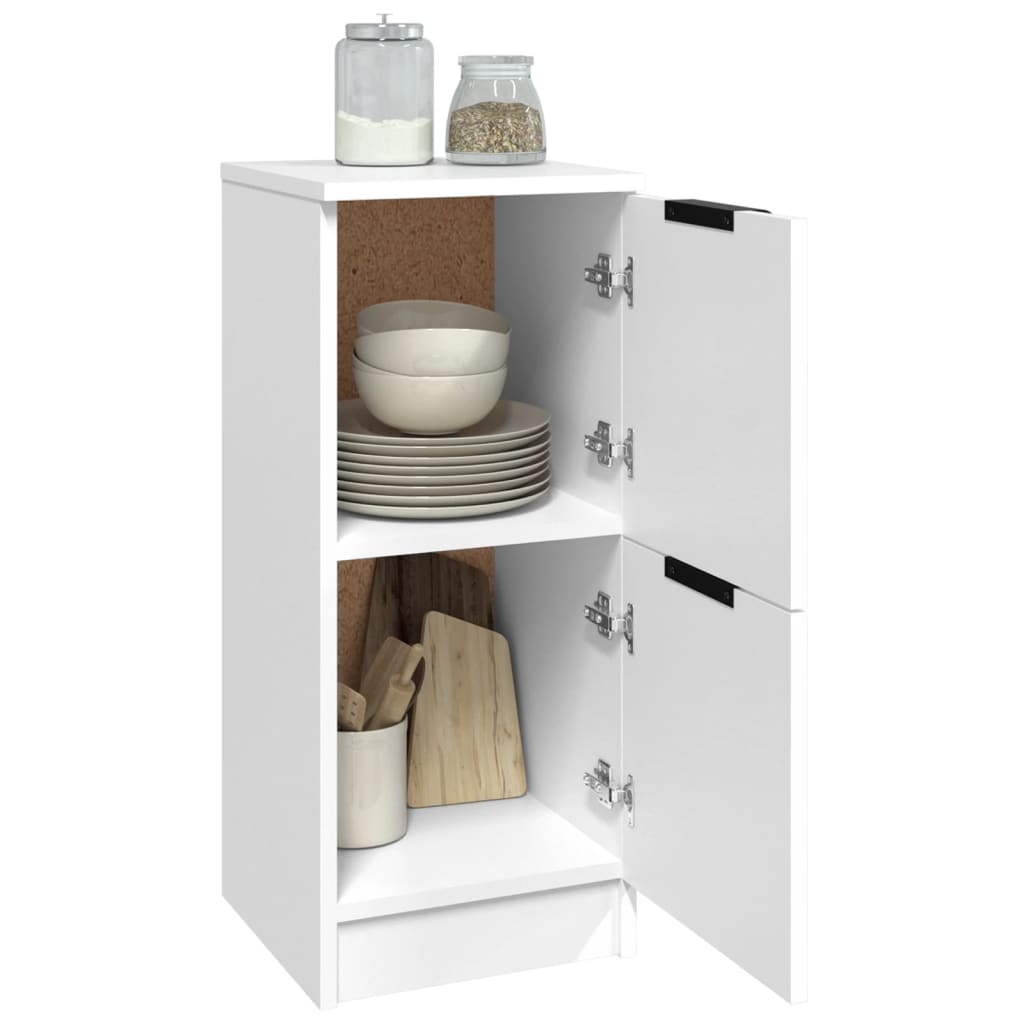 Buffet Blanc 30x30x70 cm Bois d'ingénierie - XIOS