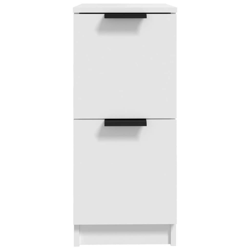 Buffet Blanc 30x30x70 cm Bois d'ingénierie - XIOS