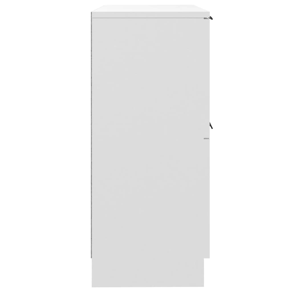 Buffet Blanc 30x30x70 cm Bois d'ingénierie - XIOS