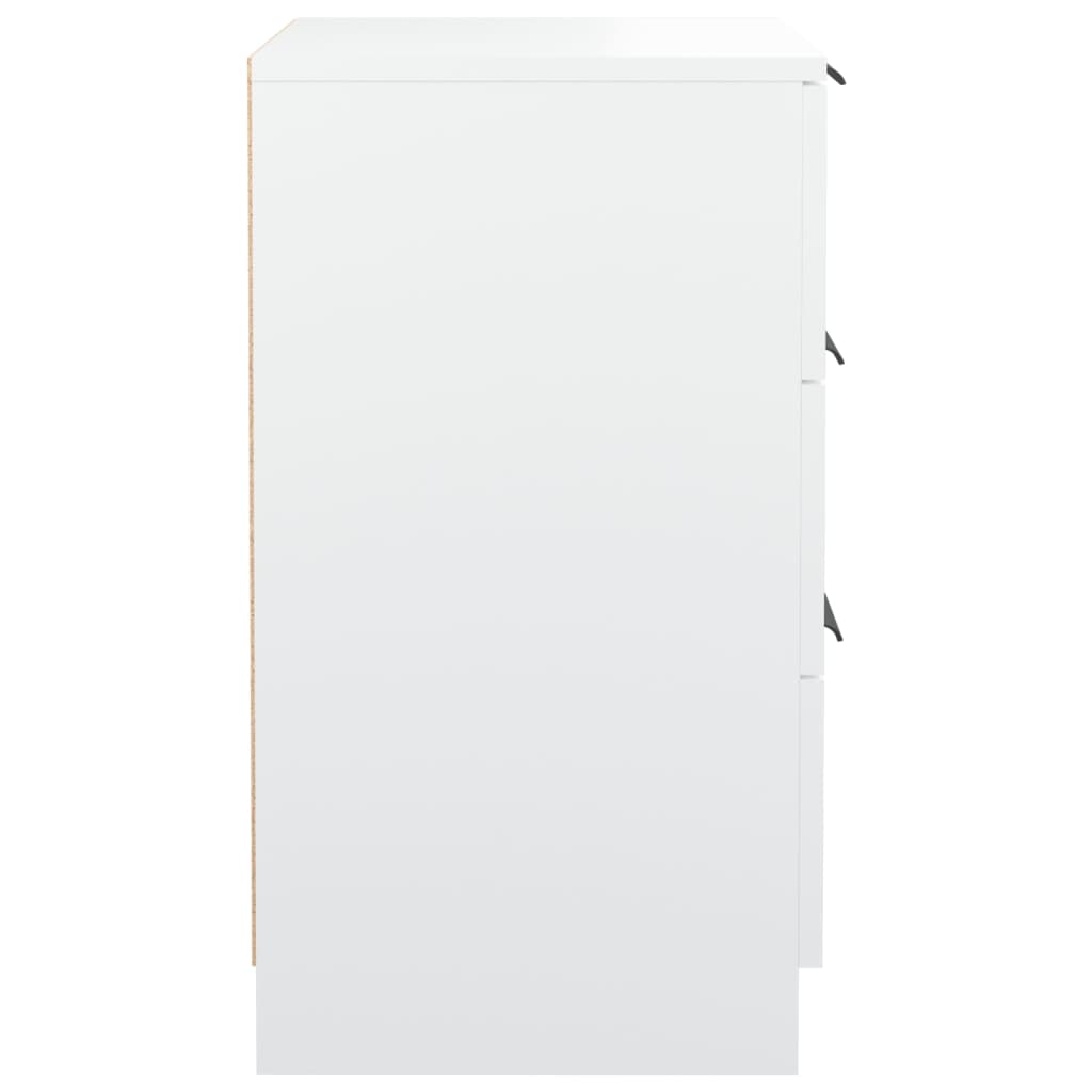 Table de chevet Blanc 40x36x65 cm - XIOS