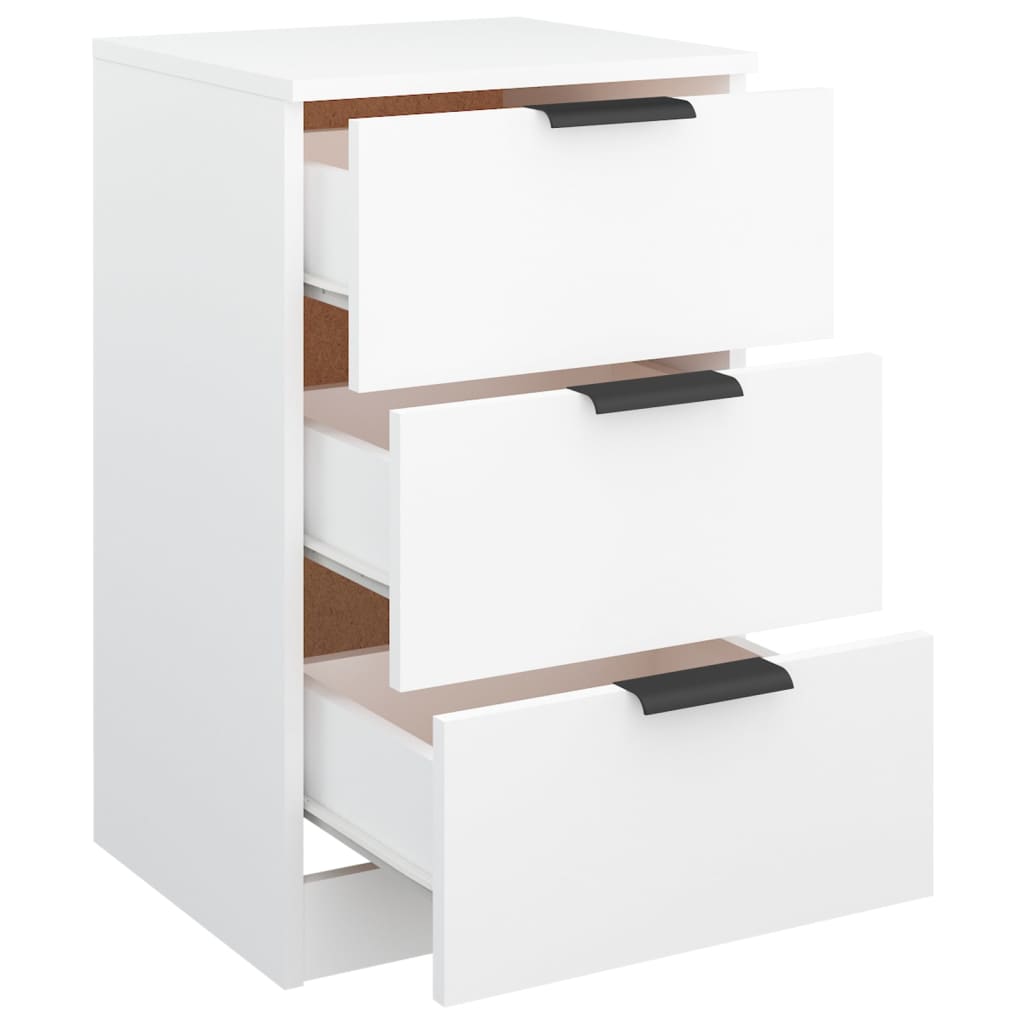 Table de chevet Blanc 40x36x65 cm - XIOS