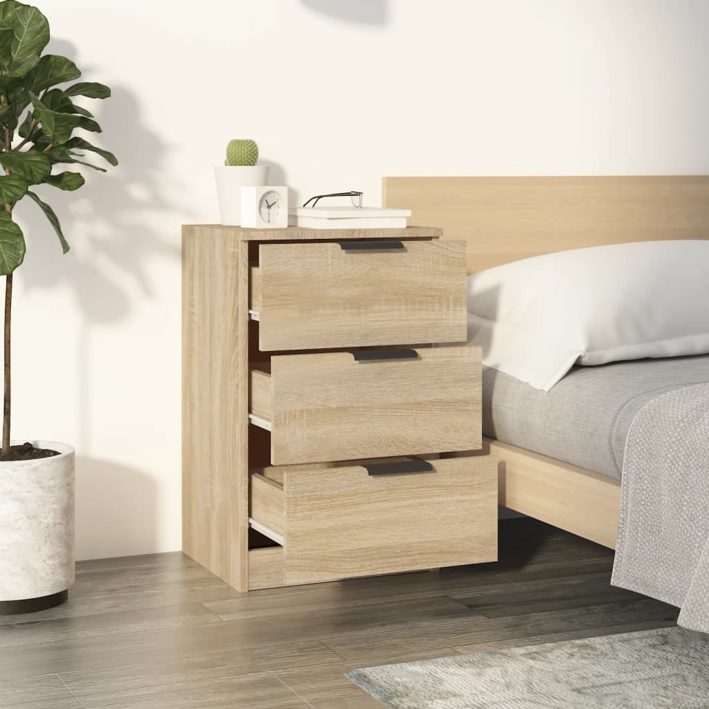 Tables de chevet 2 pcs Chêne sonoma 40x36x65 cm - XIOS