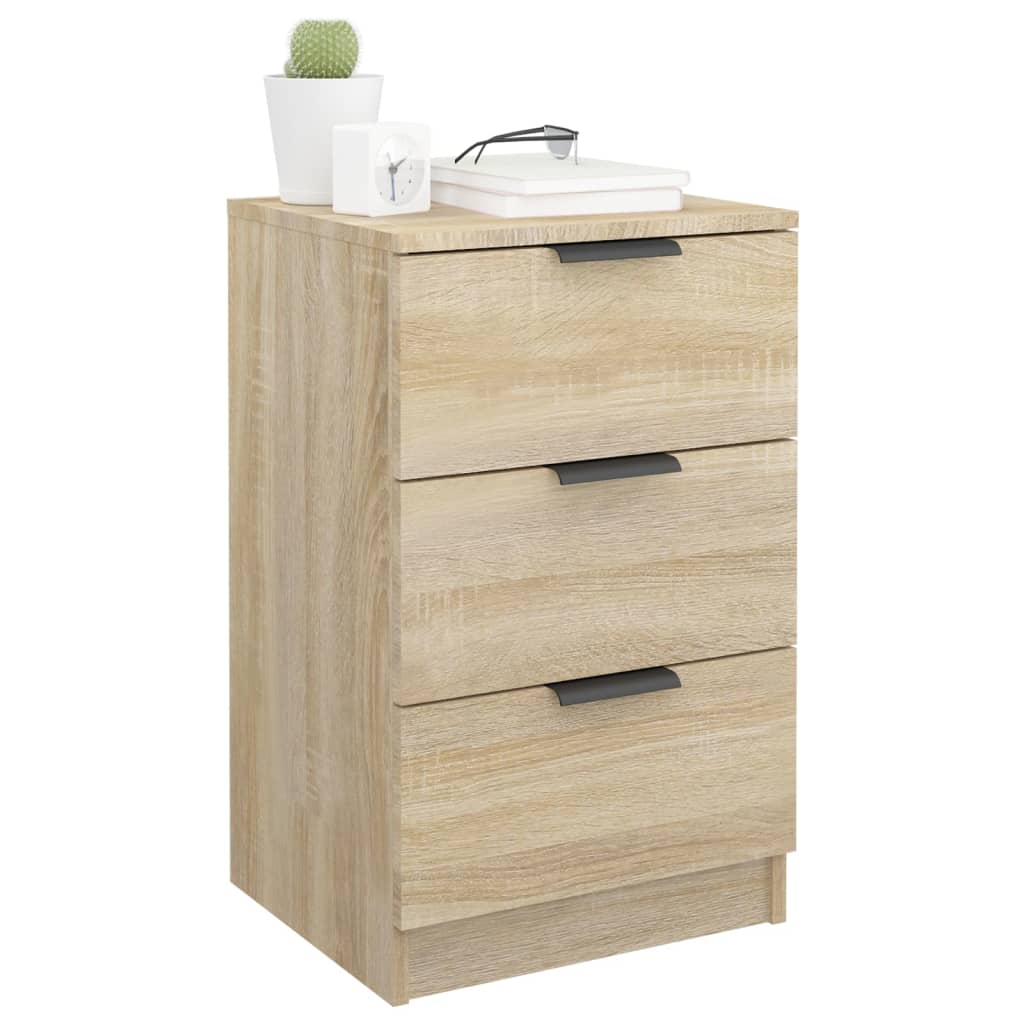 Tables de chevet 2 pcs Chêne sonoma 40x36x65 cm - XIOS