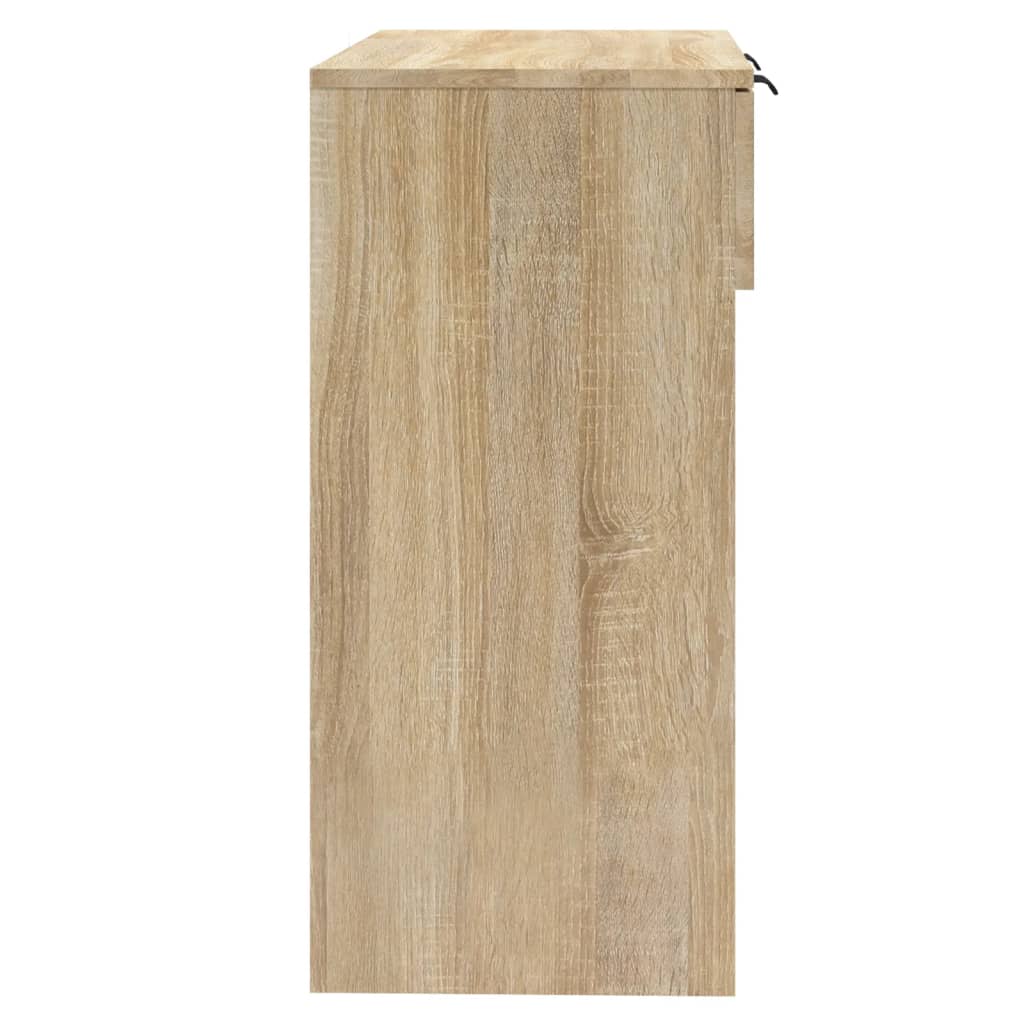 Table console Chêne sonoma 90x36x75 cm Bois d'ingénierie - XIOS