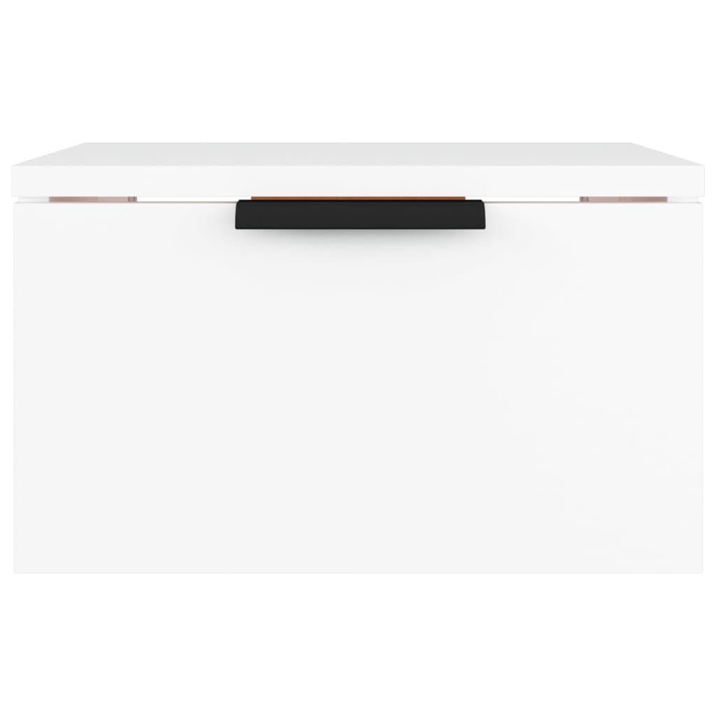 Tables de chevet murales 2 pcs blanc 34x30x20 cm - XIOS