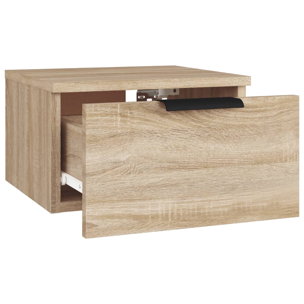 Tables de chevet murales 2 pcs Chêne sonoma 34x30x20 cm - XIOS