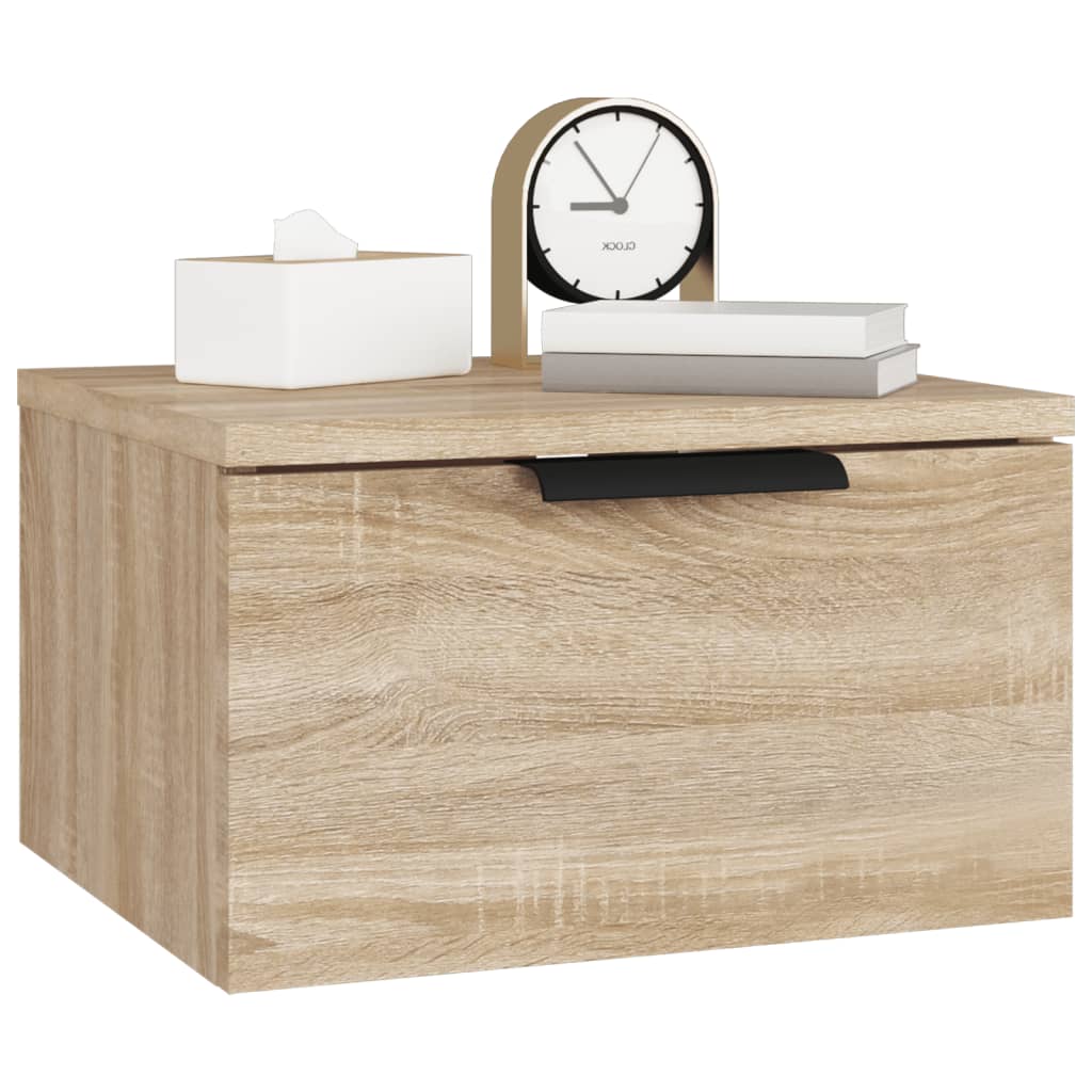 Tables de chevet murales 2 pcs Chêne sonoma 34x30x20 cm - XIOS