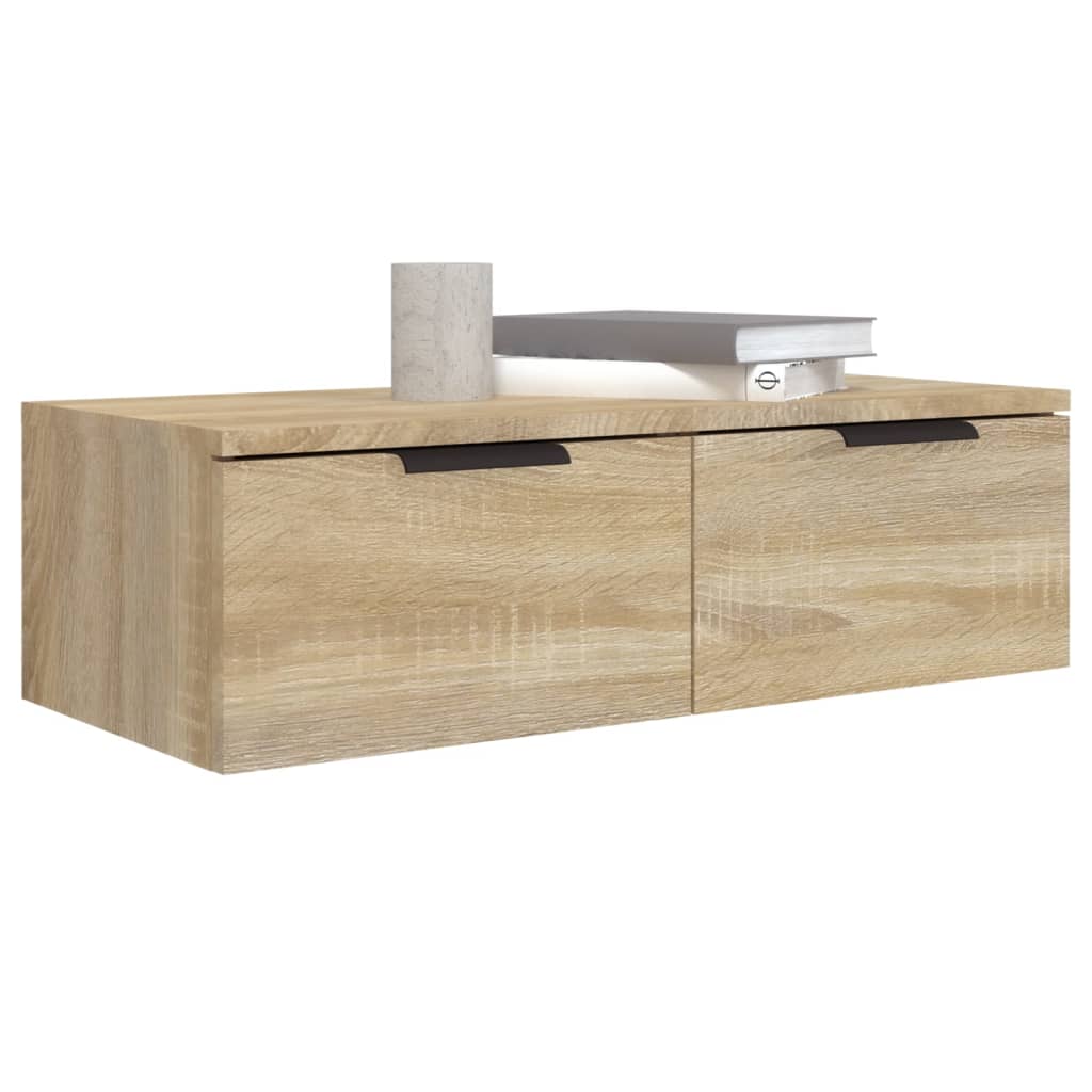 Armoire murale Chêne sonoma 68x30x20 cm Bois d'ingénierie - XIOS