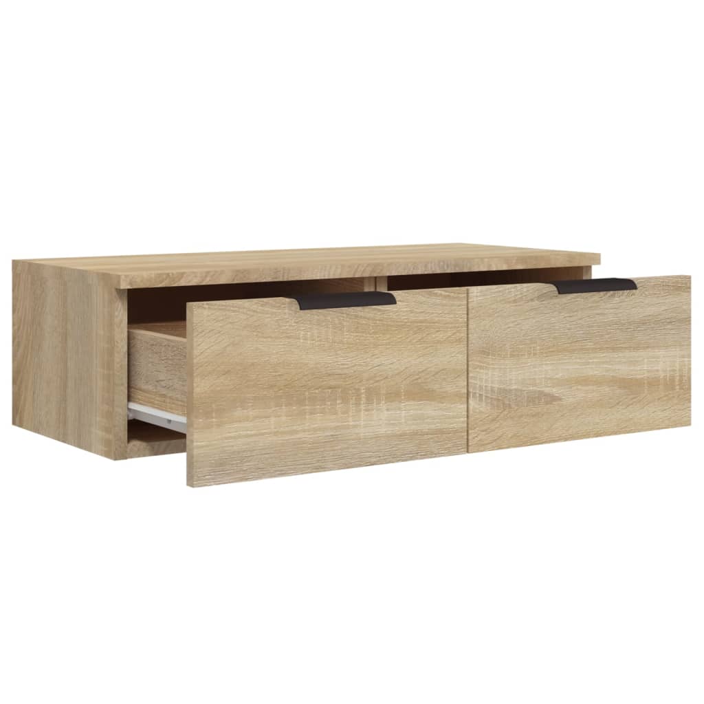 Armoire murale Chêne sonoma 68x30x20 cm Bois d'ingénierie - XIOS