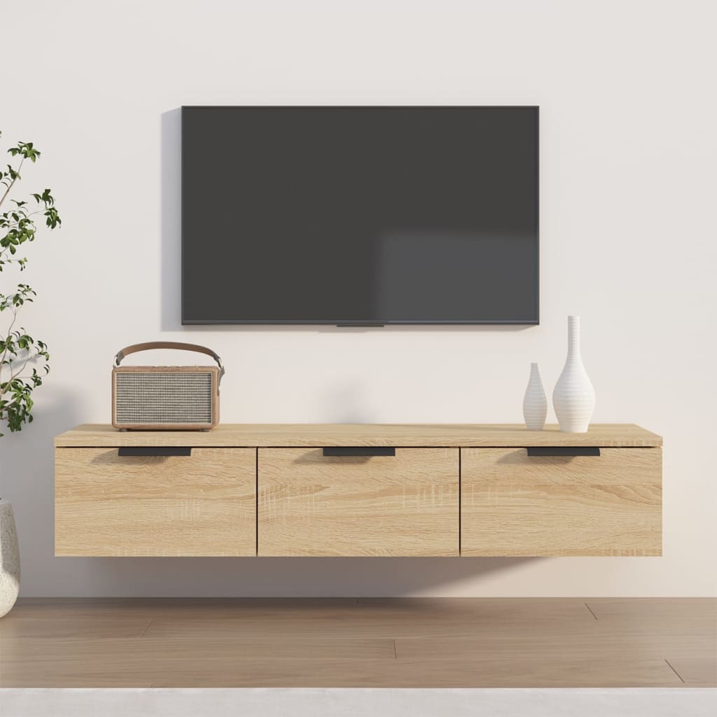 Armoire murale Chêne sonoma 102x30x20 cm Bois d'ingénierie - XIOS