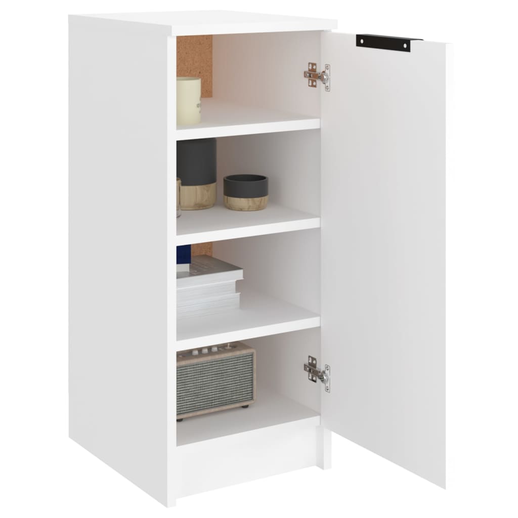 Armoire à chaussures Blanc 30x35x70 cm Bois d'ingénierie - XIOS