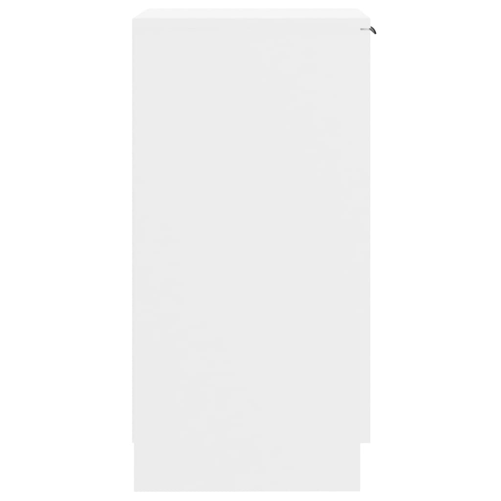 Armoire à chaussures Blanc 30x35x70 cm Bois d'ingénierie - XIOS