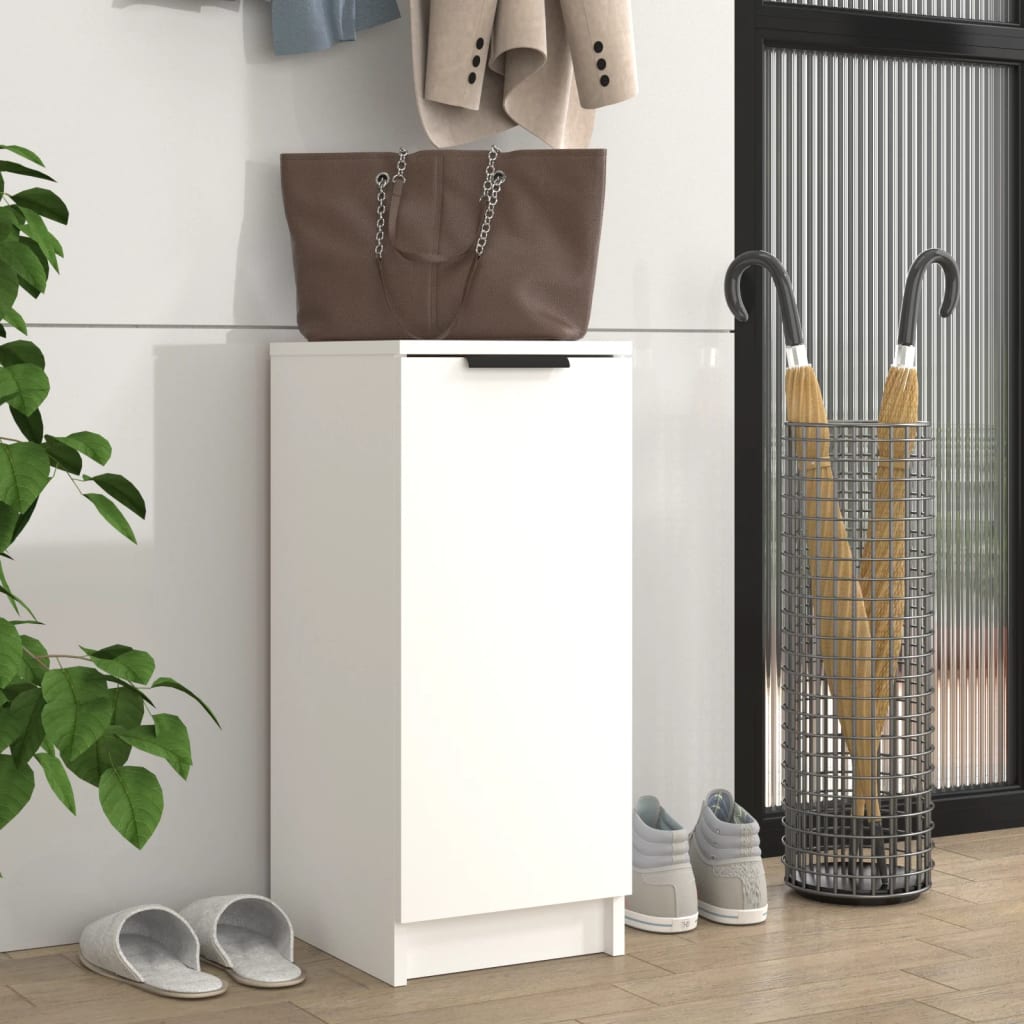 Armoire à chaussures Blanc 30x35x70 cm Bois d'ingénierie - XIOS