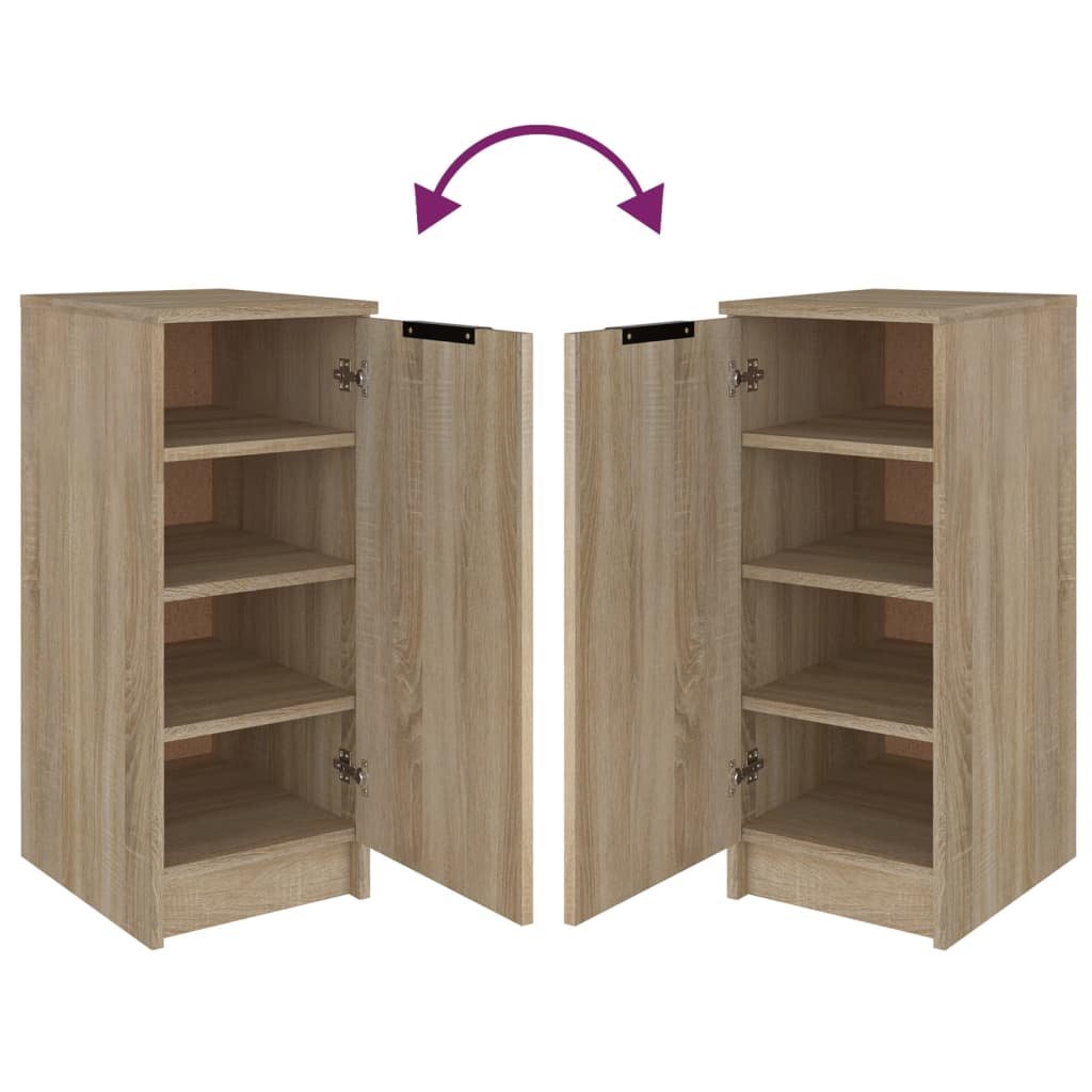 Armoire à chaussures Chêne Sonoma 30x35x70 cm Bois d'ingénierie - XIOS