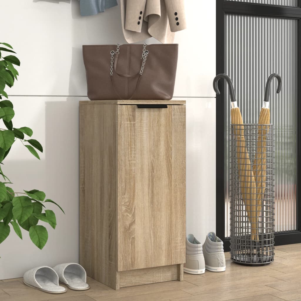 Armoire à chaussures Chêne Sonoma 30x35x70 cm Bois d'ingénierie - XIOS