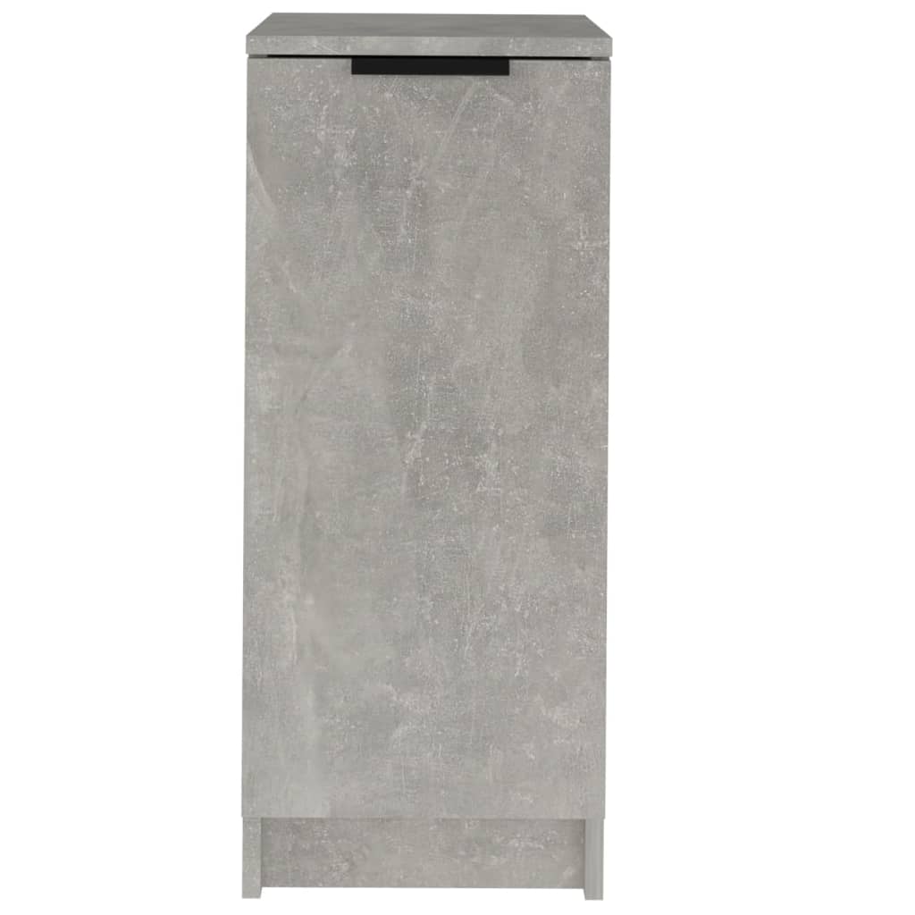 Armoire à chaussures Gris béton 30x35x70 cm Bois d'ingénierie - XIOS