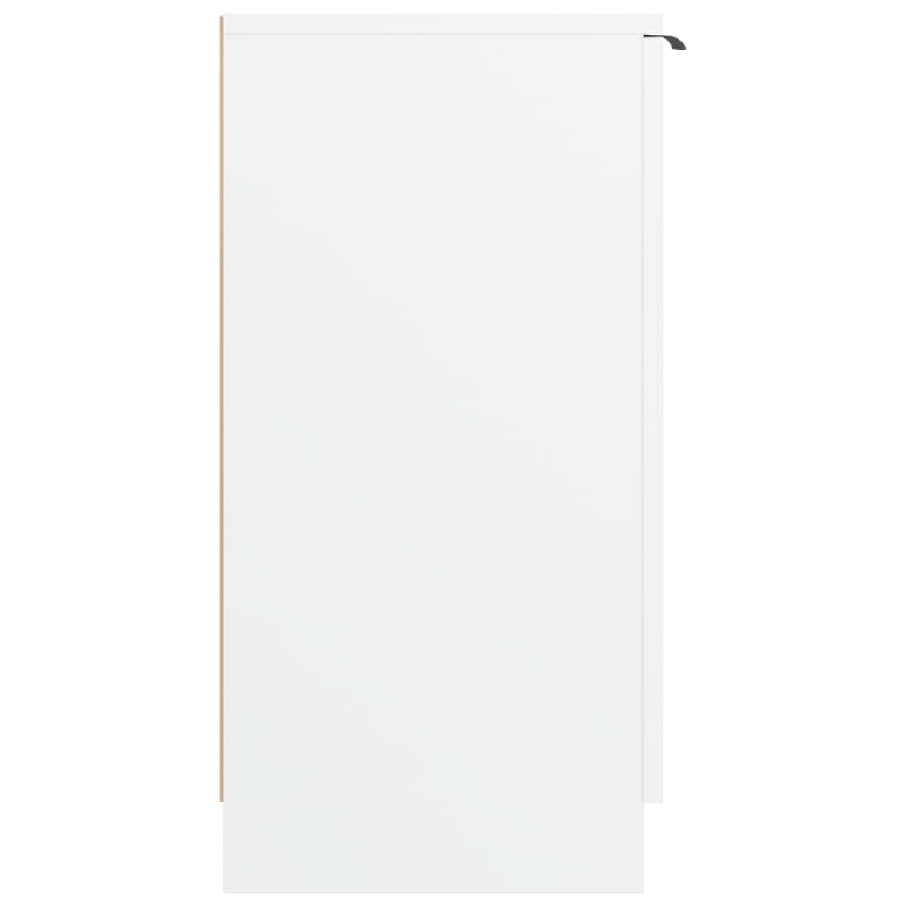 Armoire à chaussures Blanc 59x35x70 cm Bois d'ingénierie - XIOS