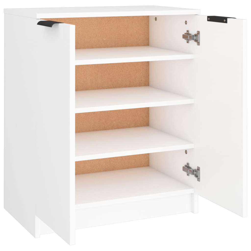 Armoire à chaussures Blanc 59x35x70 cm Bois d'ingénierie - XIOS