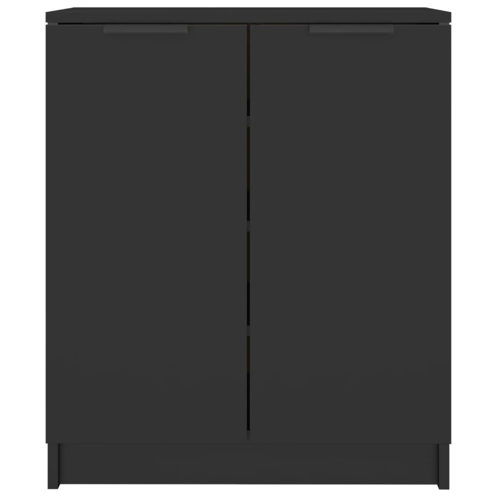 Armoire à chaussures Noir 59x35x70 cm bois d'ingénierie - XIOS