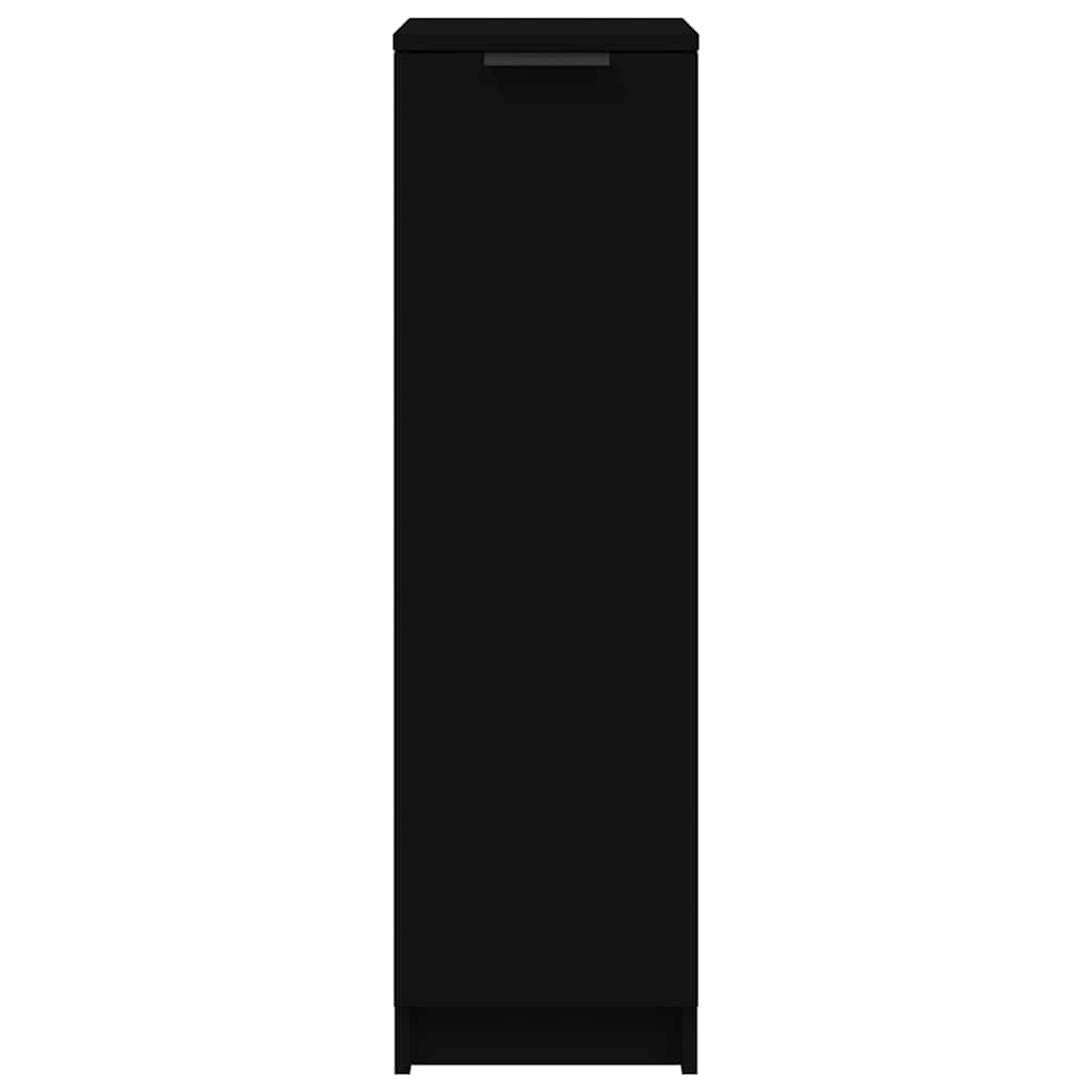 Armoire à chaussures noir 30x35x100 cm bois d'ingénierie - XIOS