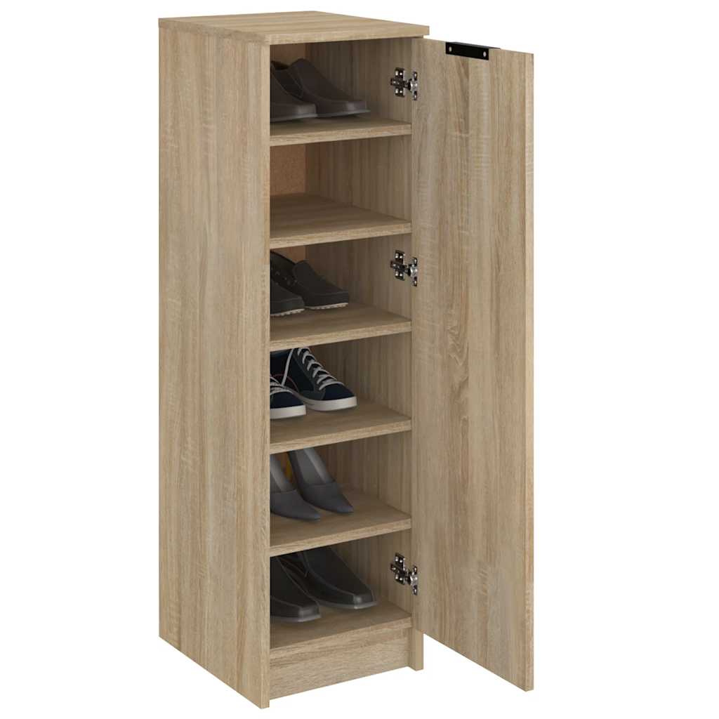 Armoire à chaussures Chêne Sonoma 30x35x100cm Bois d'ingénierie - XIOS