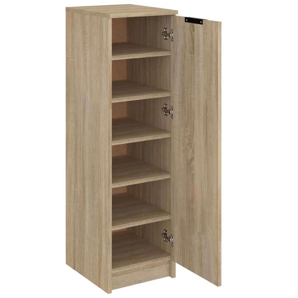 Armoire à chaussures Chêne Sonoma 30x35x100cm Bois d'ingénierie - XIOS