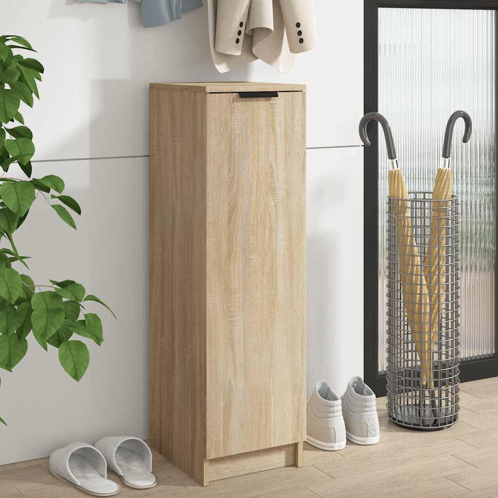 Armoire à chaussures Chêne Sonoma 30x35x100cm Bois d'ingénierie - XIOS