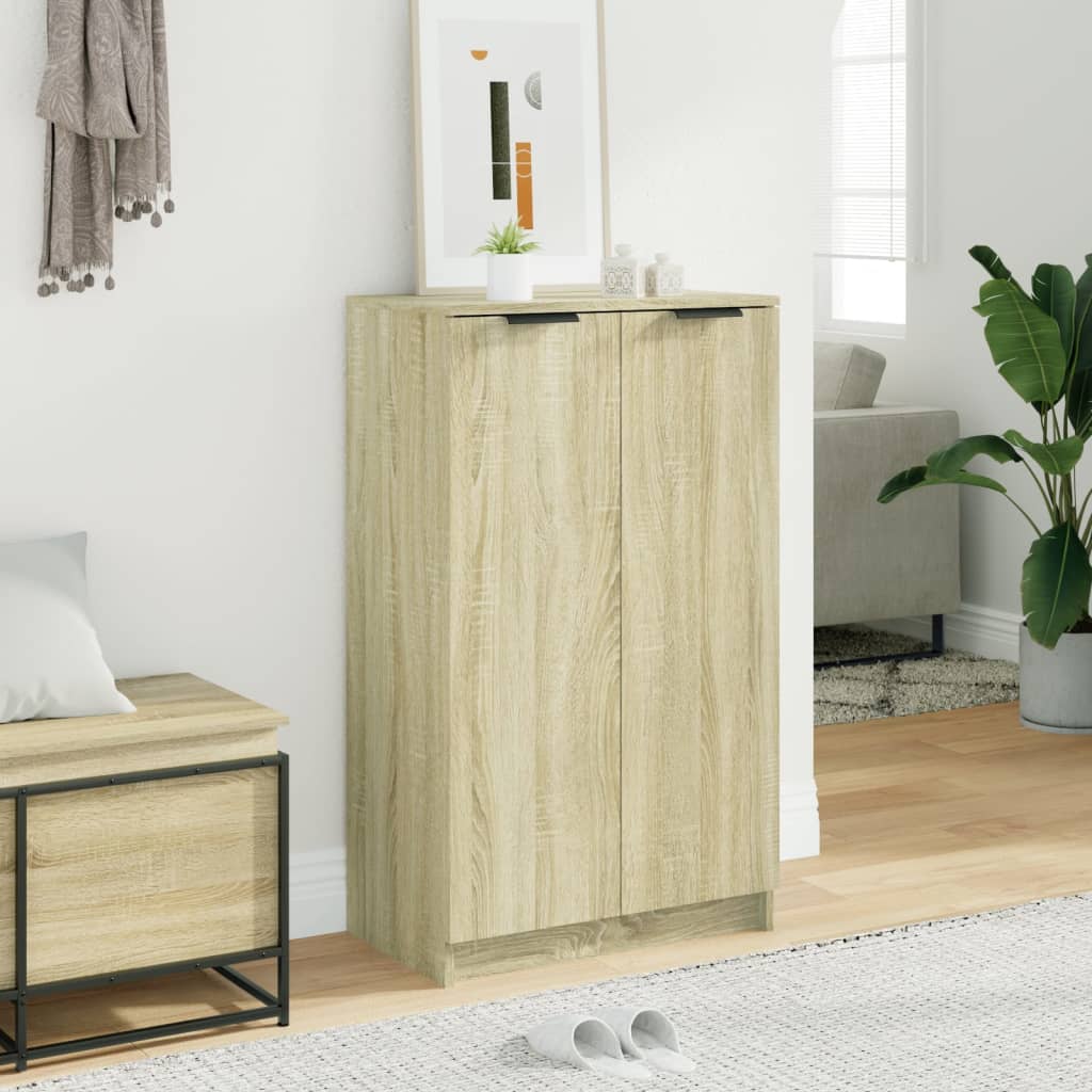 Armoire à chaussures Chêne sonoma 59x35x100,5cm Bois d'ingénierie - XIOS