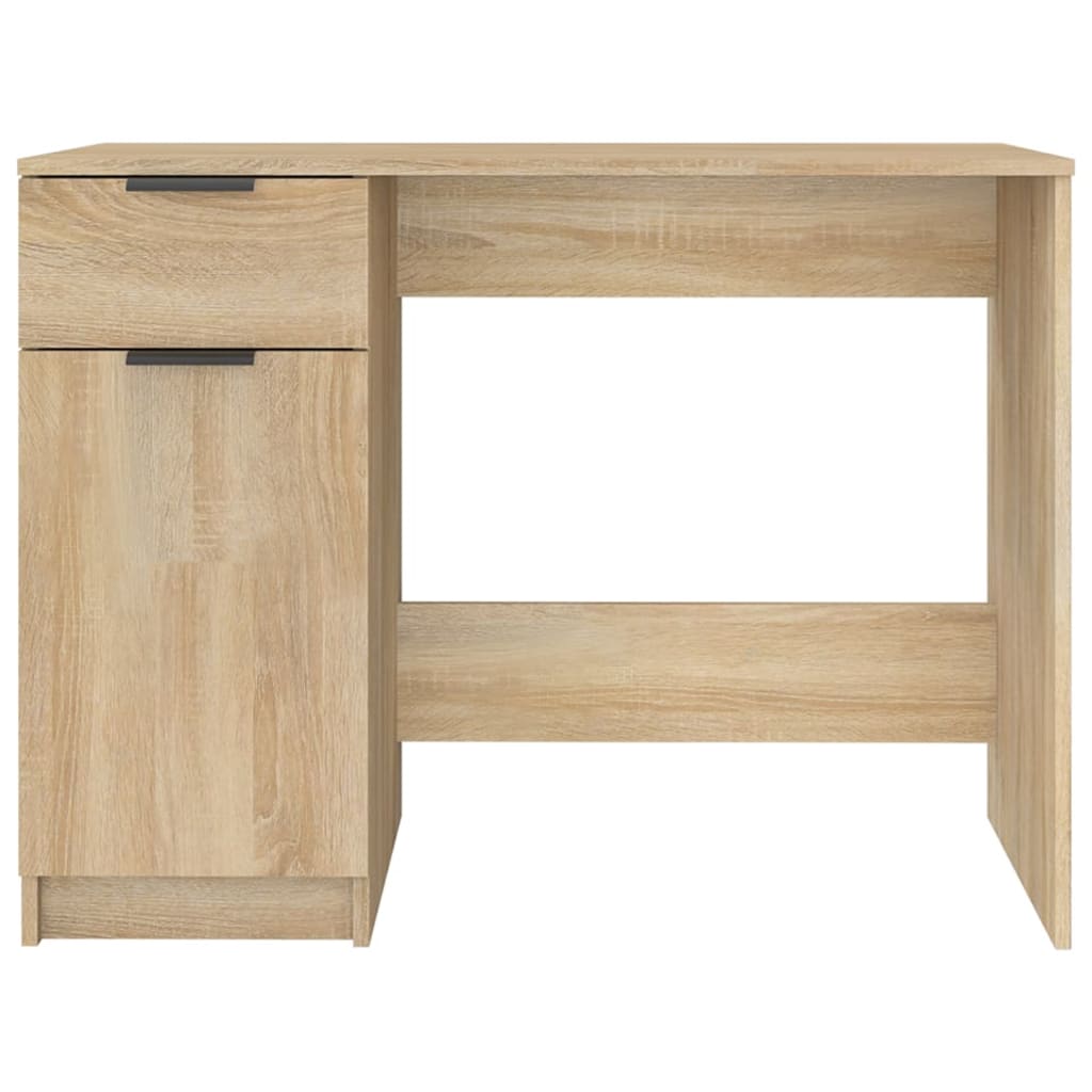 Bureau Chêne sonoma 100x50x75 cm Bois d'ingénierie Bureaux vidaXL