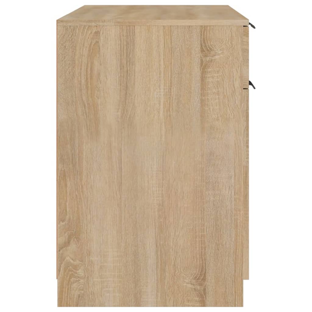 Bureau Chêne sonoma 100x50x75 cm Bois d'ingénierie Bureaux vidaXL