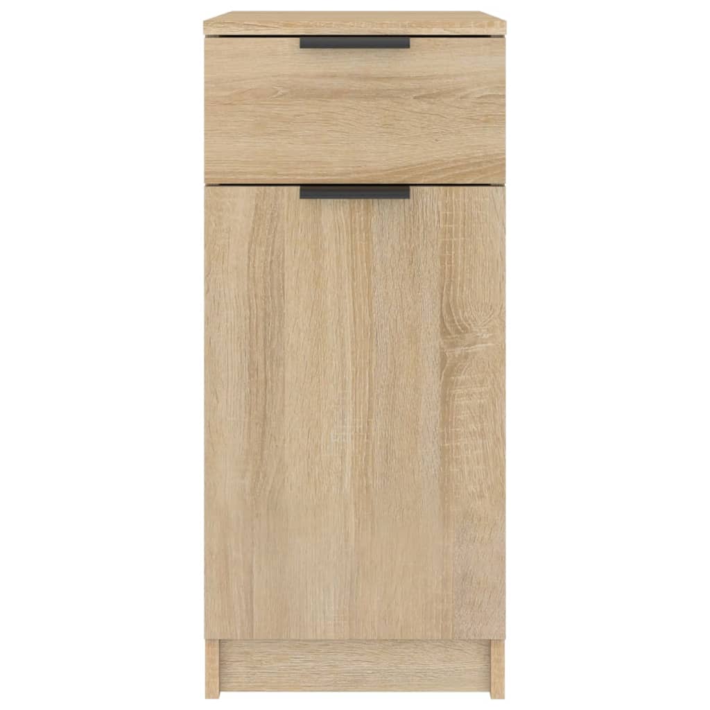Armoire de bureau Chêne sonoma 33,5x50x75 cm Bois d'ingénierie
