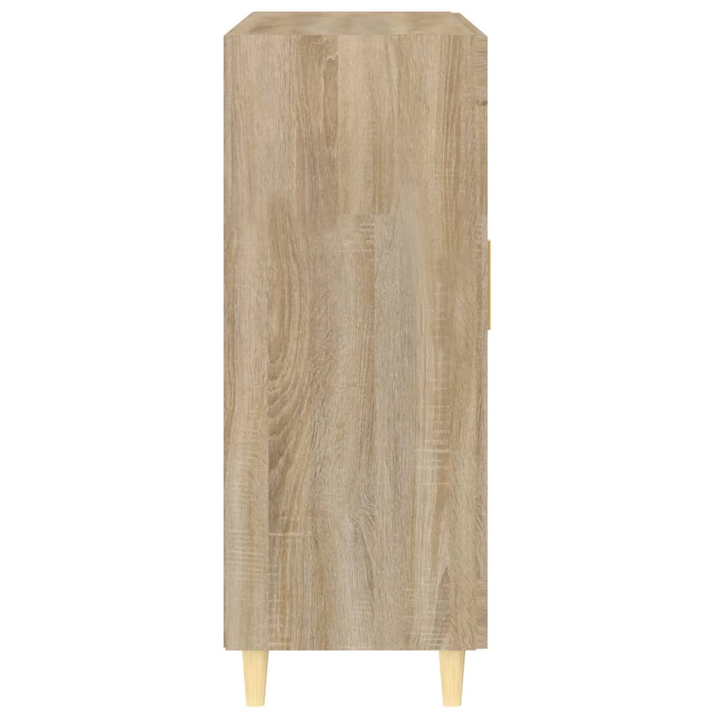 Buffet chêne sonoma 69,5x34x90 cm bois d'ingénierie - XIOS