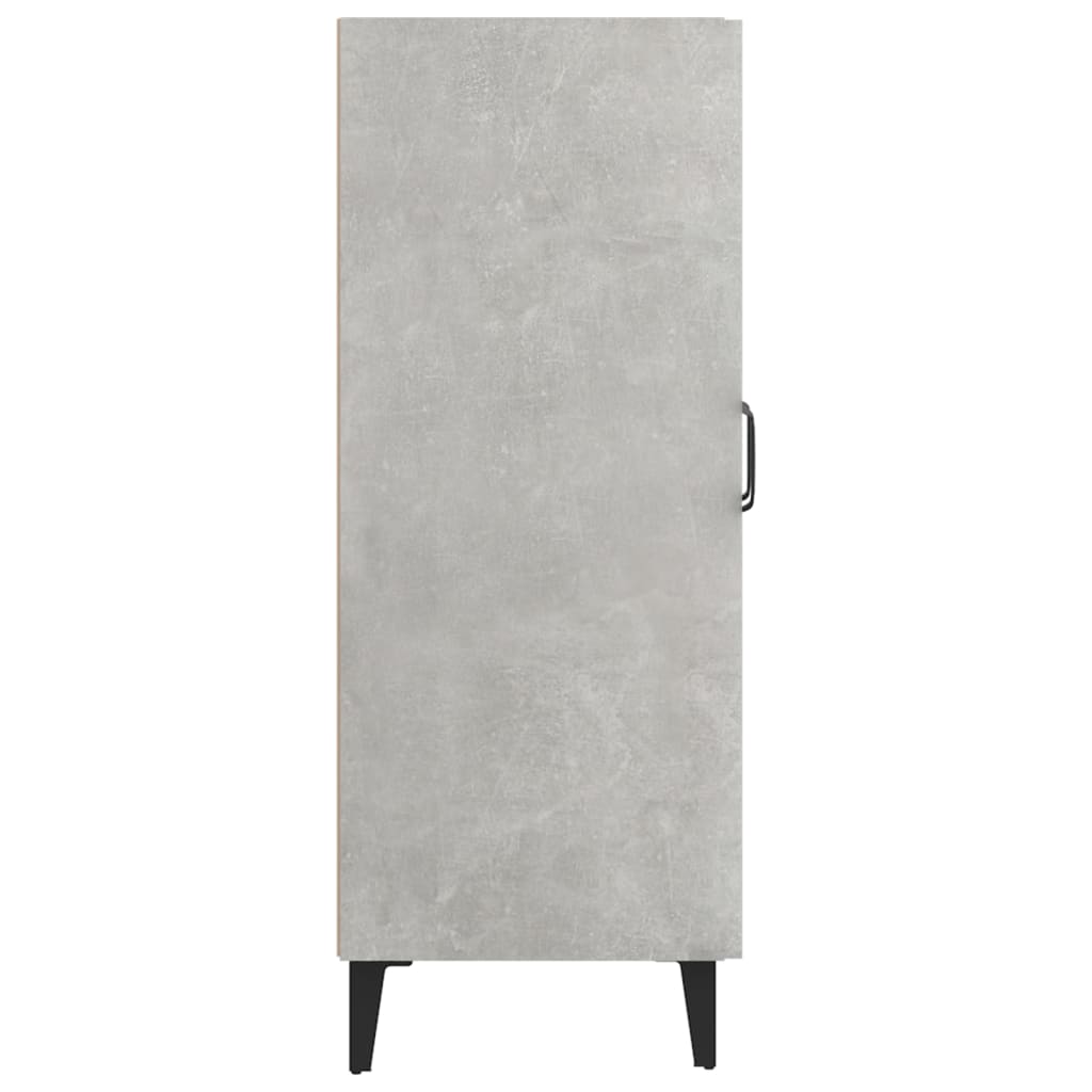 Buffet gris béton 69,5x34x90 cm bois d'ingénierie - XIOS